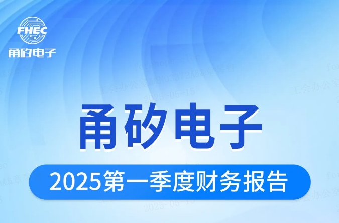 3118云顶电子2025年第一季度财报