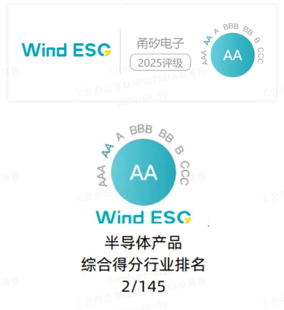 3118云顶电子斩获AA评级彰显实力，深耕ESG领域践行使命 原创